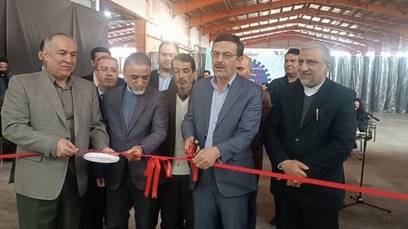بزرگترین واحد تولید پارچه های پزشکی در شهرک صنعتی چرمشهر مشهد افتتاح شد